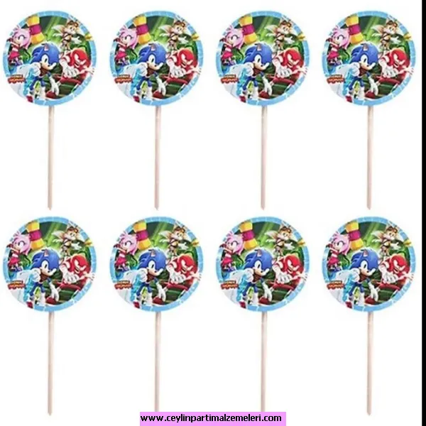 Sonic Temalı Kürdan 